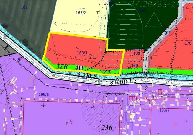 Działka budowlana Wojkowice gm. Żórawina