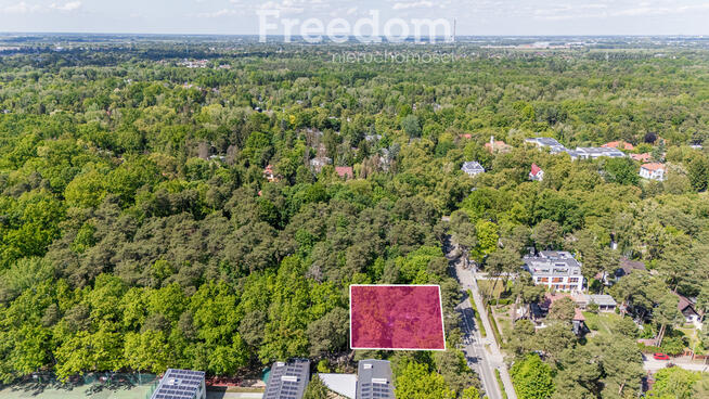 Działka budowlano-usługowa, Podkowa Leśna 2182m2