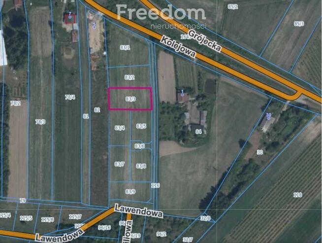 Sosnowica k/Mszczonowa - działki budowlane