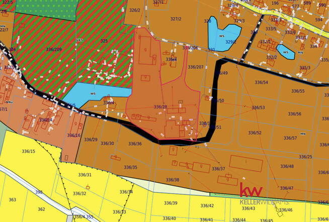Działka inwestycyjna Grabowno Wielkie gm. Twardogóra,