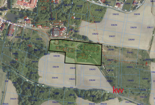 Działka inwestycyjna Grabowno Wielkie gm. Twardogóra,