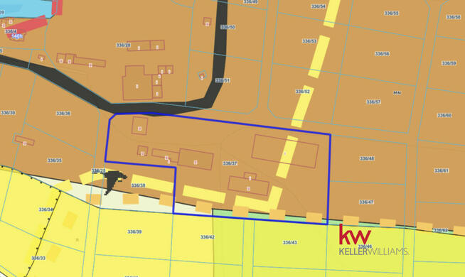 Działka inwestycyjna Grabowno Wielkie gm. Twardogóra,