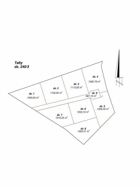 Działka Mazury Tałty / Mikołajki