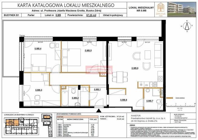 Promocja 3-pokojowe mieszkanie z dużym tarasem