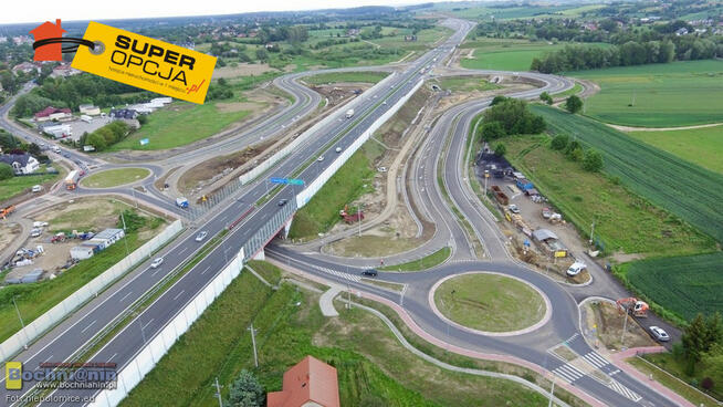 Działka usługowa Niepołomice,