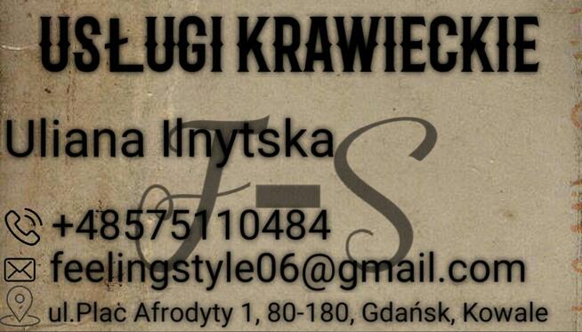Usługi Krawieckie