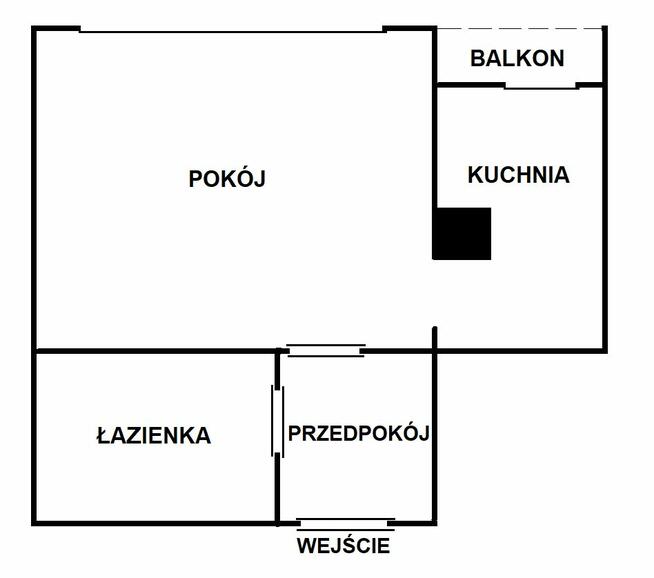 Sprzedam Kawalerkę M2 30m2 w Częstochowie
