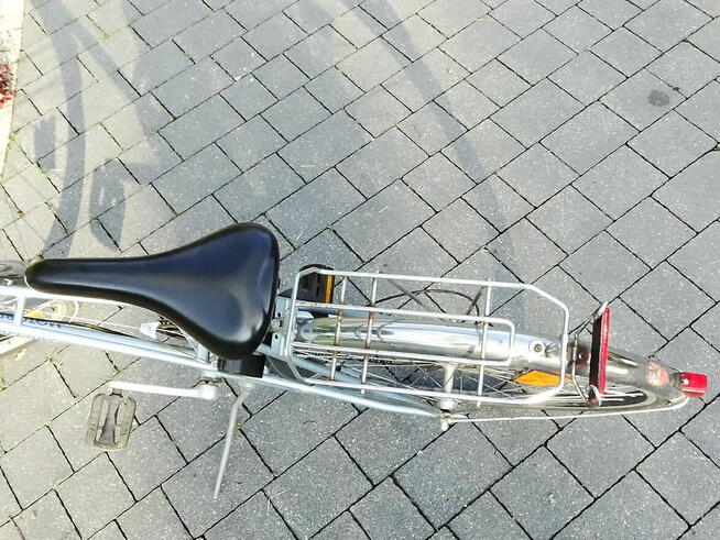 Francuski zabytkowy rower miejski Motobecane rama 22 koła 2