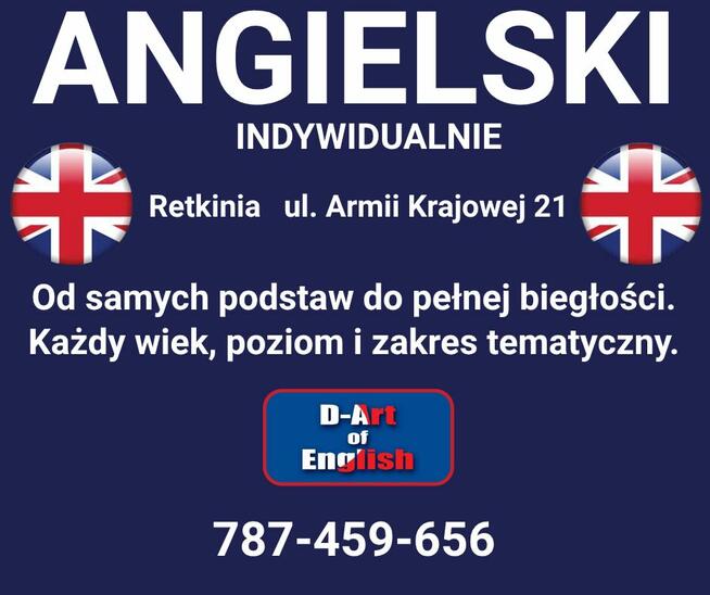 Angielski indywidualnie - Retkinia