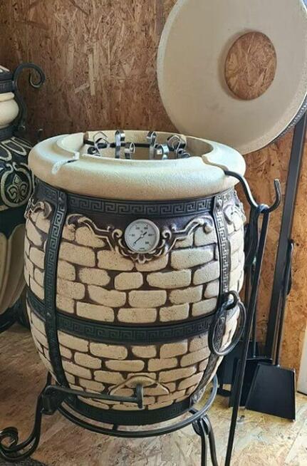 Tandyr Cegła 65| Piec grillowy Fireclay Ręcznie robiony