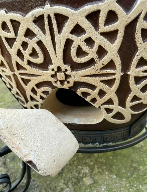 Tandyrr Saffron 125L | XXL Piec BBQ wykonany z szamotu | Ręc