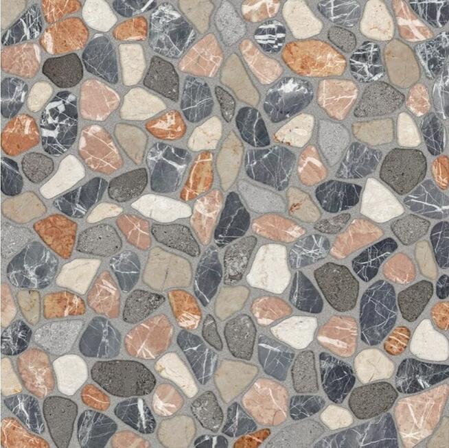gres 60/60 002 gruby 2 cm mix wielokolorowy rekty.mat.Gat.1