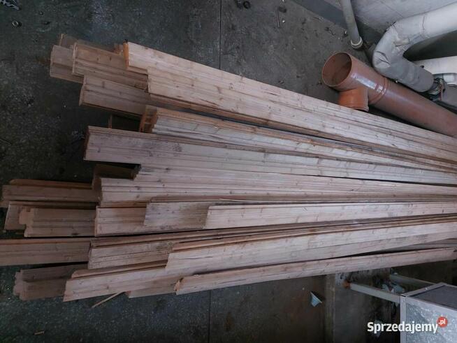 Sprzedam 60 szt Drewniane Profile Bukowe ,Heblowane