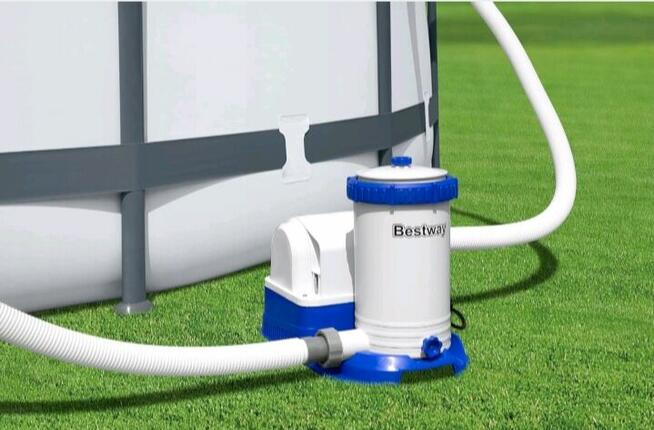 Pompa Filtrująca Kartuszowa Basenowa Filtr Do Basenu 9463 l