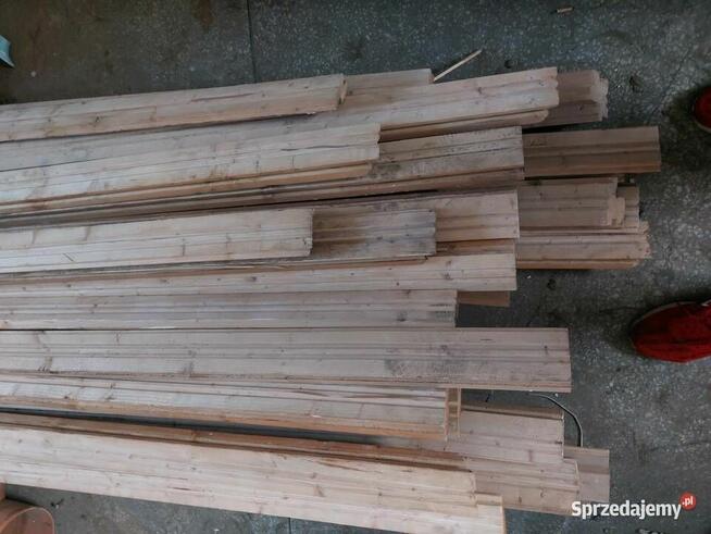 Sprzedam 60 szt Drewniane Profile Bukowe ,Heblowane