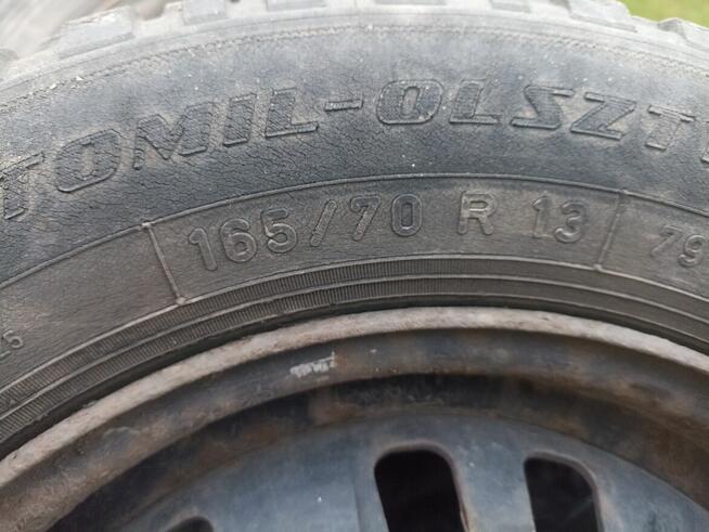 Sprzedam koła stalowe 4x98 z oponami wielosezonowymi 166/70/