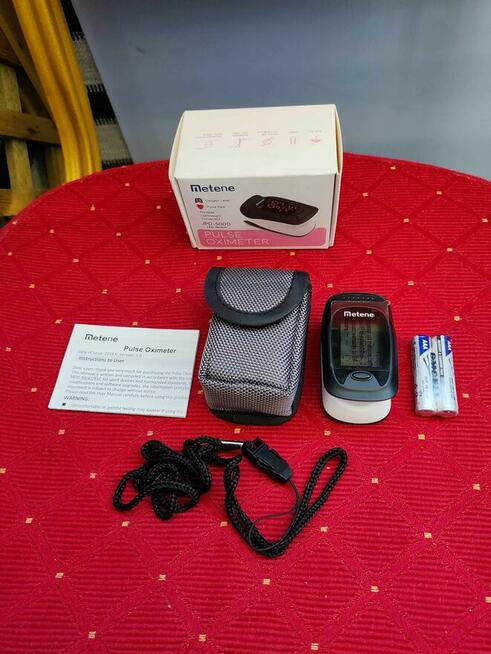 Pulsoksymetr Pulsometr Metene Jumper JPD-500D medyczny tętno