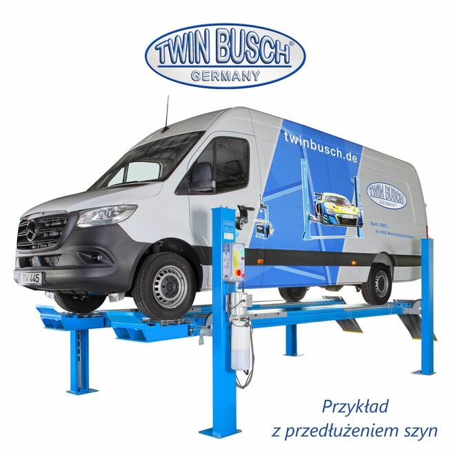 Podnośnik 4-kolumnowy diagnostyczny powystawowy TW 445