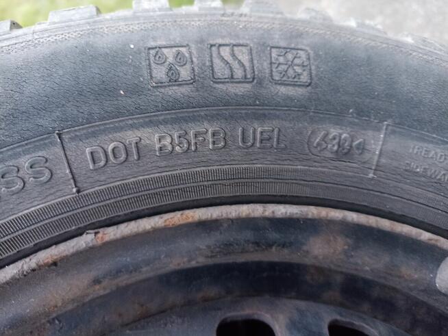 Sprzedam koła stalowe 4x98 z oponami wielosezonowymi 166/70/