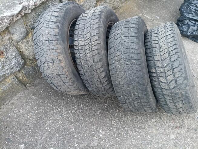 Sprzedam koła stalowe 4x98 z oponami wielosezonowymi 166/70/