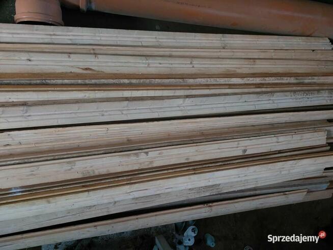 Sprzedam 60 szt Drewniane Profile Bukowe ,Heblowane