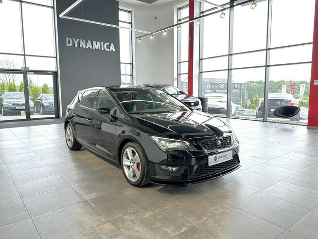 Seat Leon FR 2.0TDI 184KM DSG 2016 r., NAVI, FullLink, serwisowany