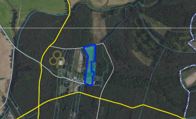 Działka budowlana Świączyń gm. Książ Wielkopolski,