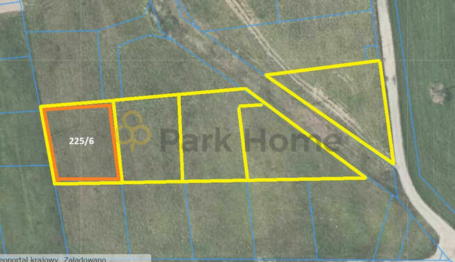 Działka budowlana Kalsk gm. Sulechów,