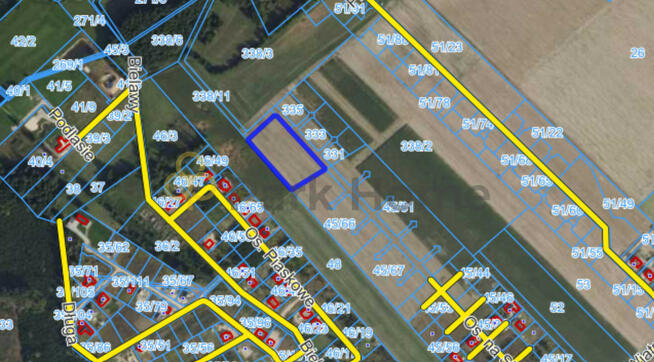 Działka budowlana Konarskie gm. Kórnik,