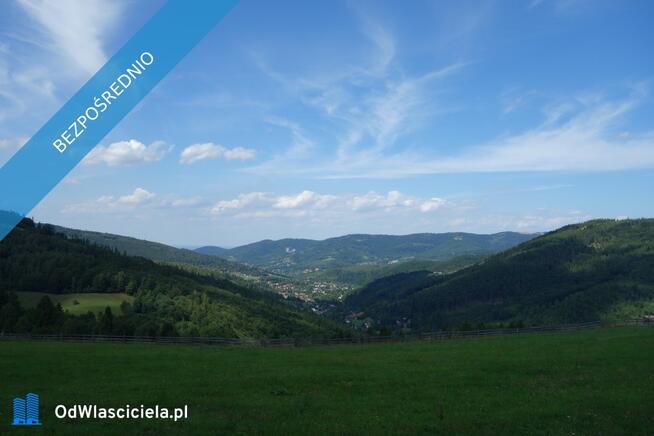 Brenna 2,253 ha z prawem zabudowy blisko wyciągu orczykowego piękna panorama