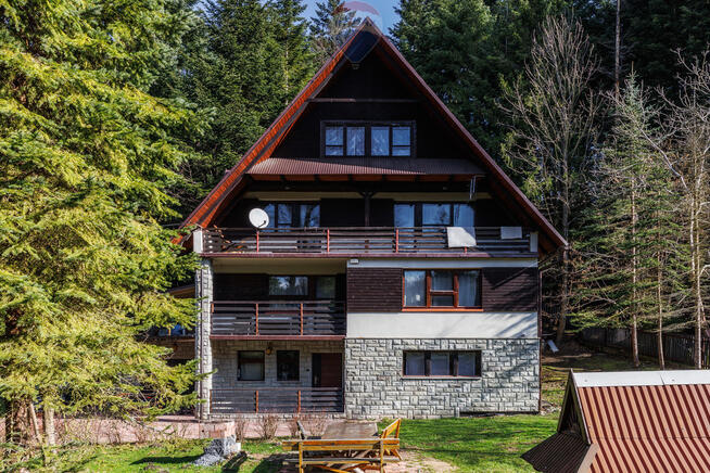 Pensjonat w górach z lasem i prywatnym SPA