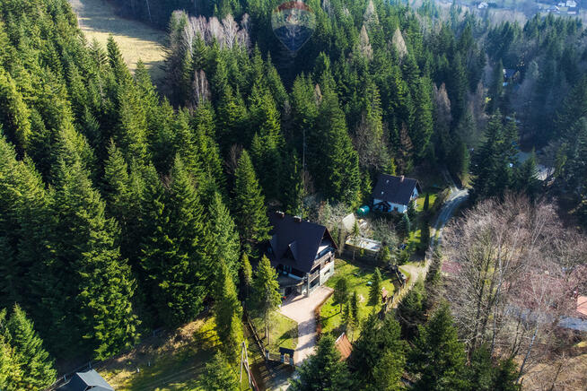 Pensjonat w górach z lasem i prywatnym SPA