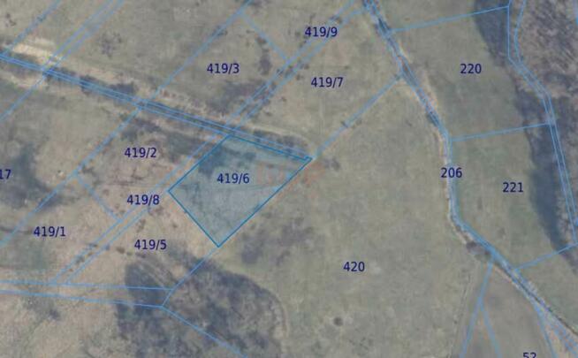Działka rolno-budowlana Rusinowo gm. Postomino