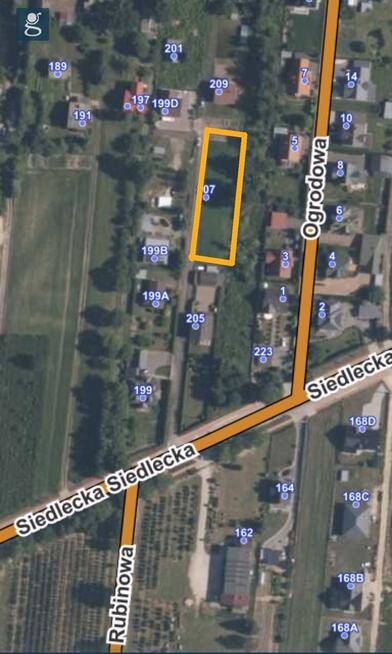 Działka budowlana Stok Lacki, ul. Siedlecka