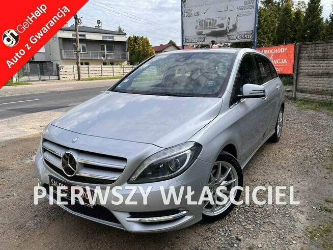 Mercedes B 180 1.6 1wł Klima Grzane Skóry Alu Navi Stan IDEALNY Bezwypadk Opłacony