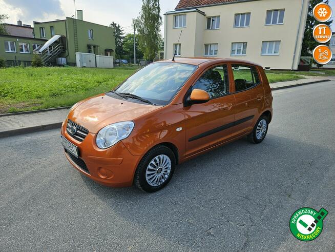 Kia Picanto Opłacona Zdrowa Zadbana Serwisowana z Klimatyzacją LIFT 1 Wł Po Serwis