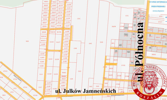 Działka nad jeziorem blisko morza Łabusz Koszalin