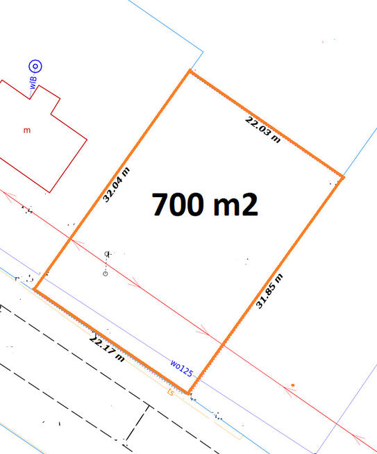 Szczeglino Mokre działka 7762 m2 przy drodze