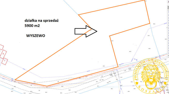 Wyszewo duża działka z warunkami zab.