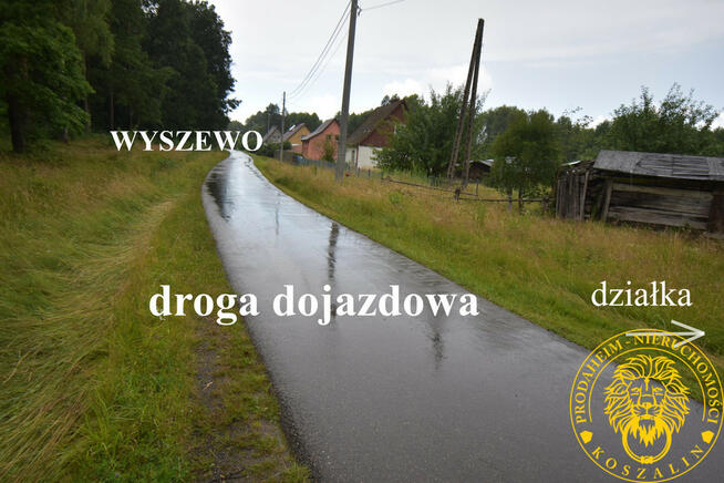 Wyszewo duża działka z warunkami zab.