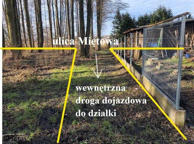 Kretomino działka budowlana 2001 m2