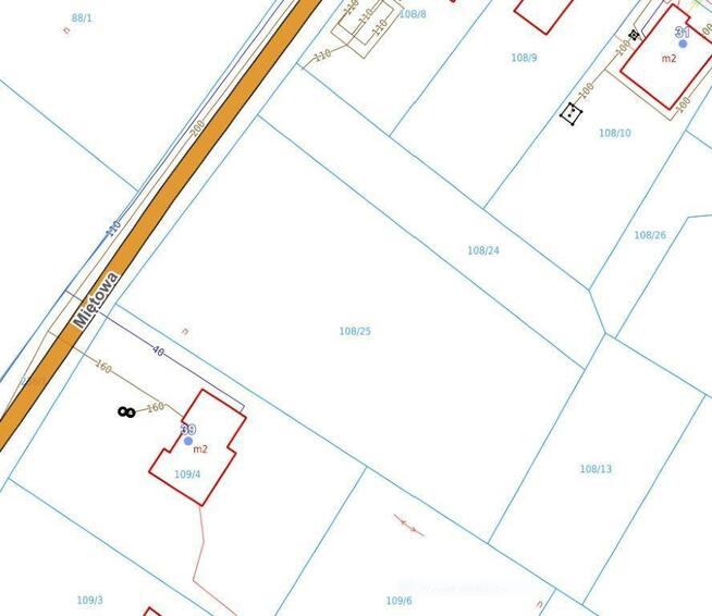 Koszalin ul. Miętowa duża działka budowl. 2658 m2