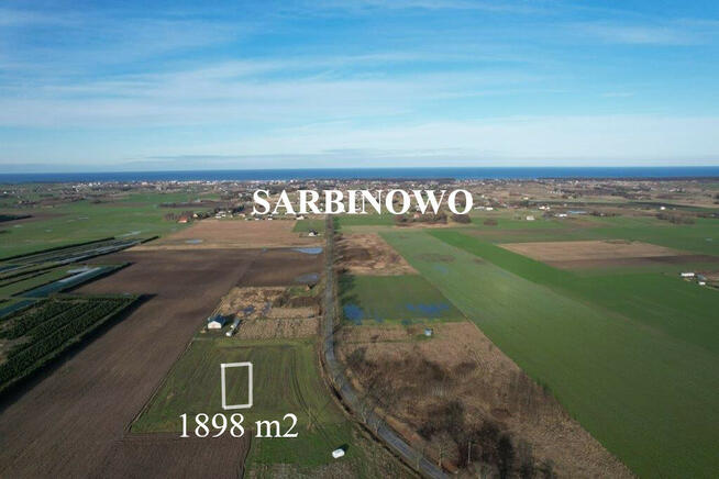Działka budowlan pod Sarbinowem 3 km od morza