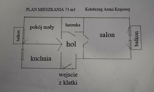 Kołobrzeg do wynajęcia 73 m2 w centrum miasta