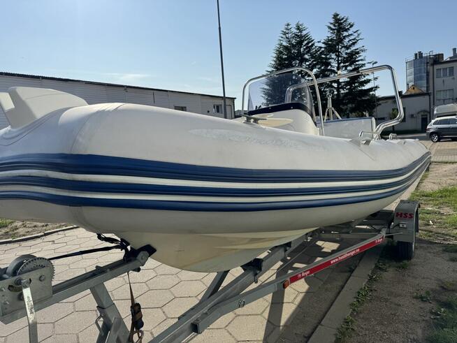 RIB Zodiac 550, Evinrude 90 + przyczepa