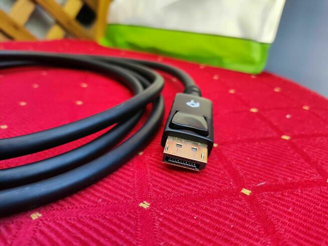 Przedłużacz DP DisplayPort kabel przewód Adapter do Laptopa