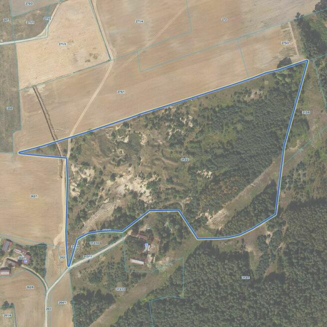 Zespół nieruchomości gruntowych niezabudowanych - Nowa Wieś