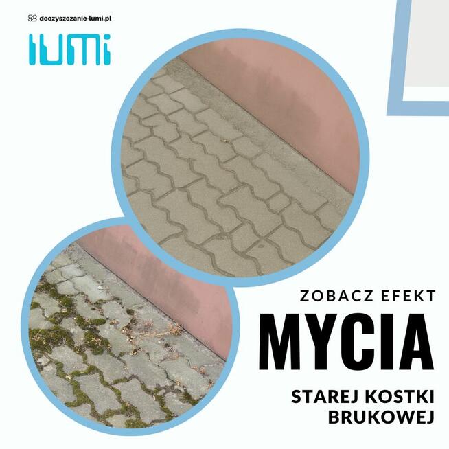 Profesjonalne czyszczenie kostki brukowej i podjazdów