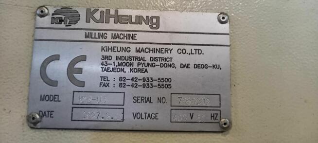 Sprzedam frezarkę Kiheung KMB-03