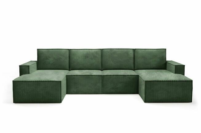 Modułowa Sofa Narożna PORTO – Welurowa Tkanina + Dostawa